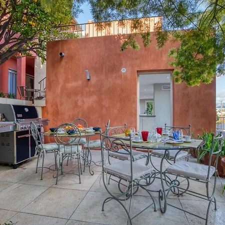 Villa Sur Les Hauteurs De Nice, Proche Centre