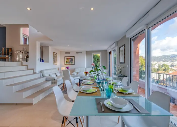 Sur Les Hauteurs De Nice, Proche Centre Villa