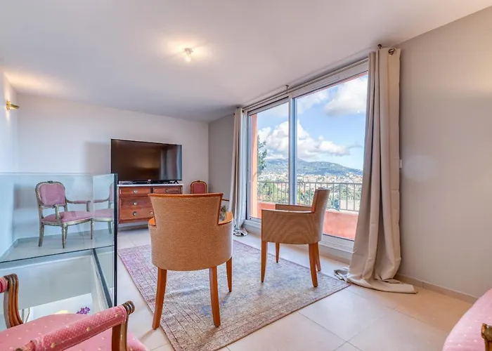 Villa Sur Les Hauteurs De Nice, Proche Centre Nizza